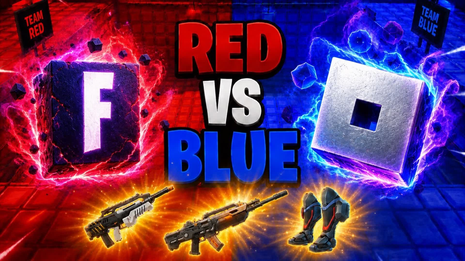 EXTREME RED VS BLUE 🔴🔵 — Fortnite Creative map