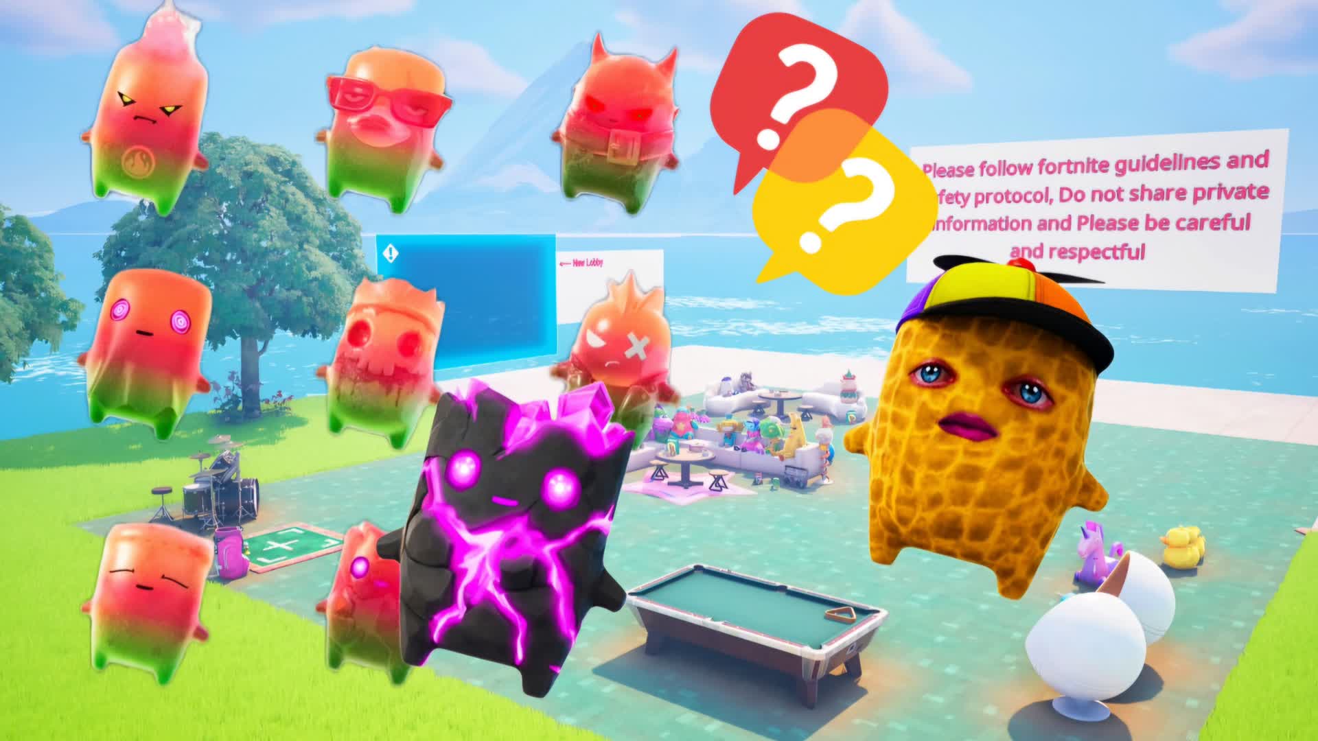Looking for Sprites Meetup — Fortnite Creative map