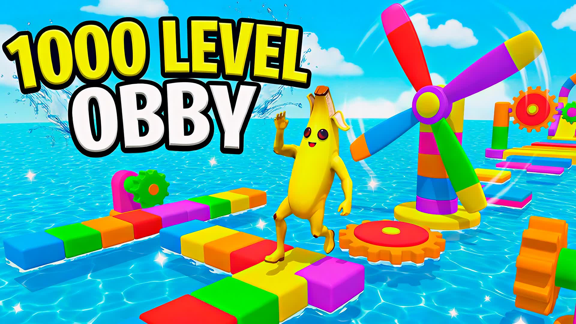 1000+ OBBY PARKOUR — Fortnite Creative map