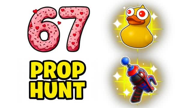 67 PROP HUNT β Fortnite Creative map