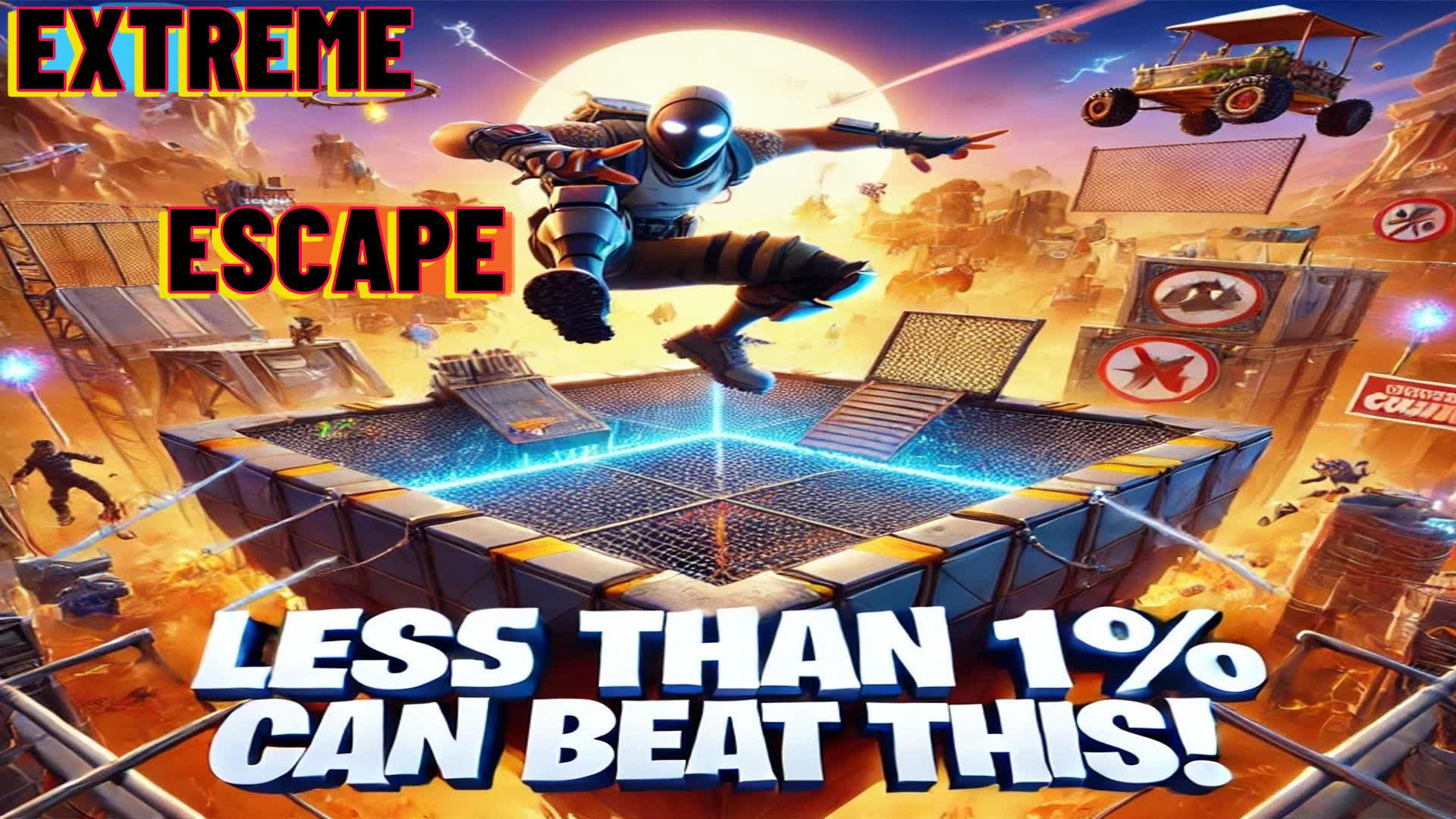 Extreme Escape — Fortnite Creative map