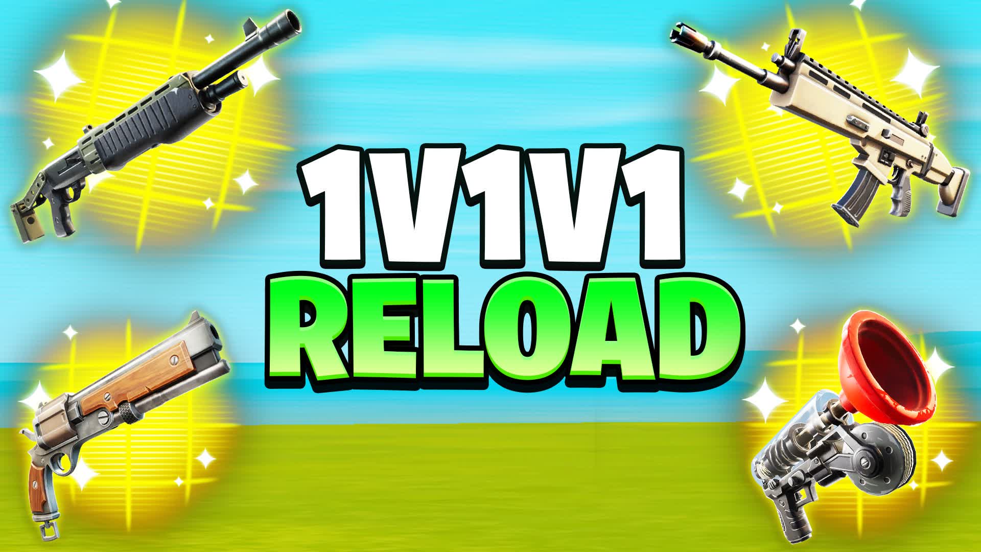 1V1V1 RELOAD FREE FOR ALL — Fortnite Creative map