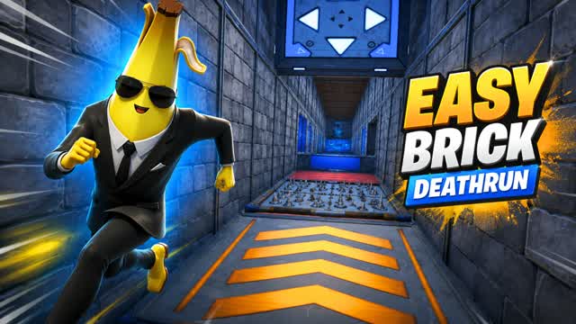 Easy Brick Deathrun — Fortnite Creative map