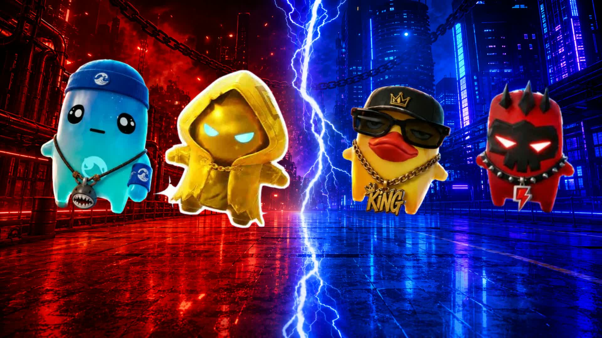 RED VS BLUE ZYNX! π΄π΅ β Fortnite Creative map