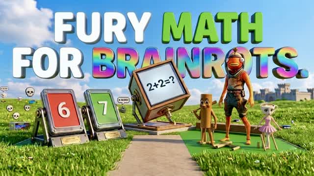 Only 1% Can Pass Fury Brainrot Math — Fortnite Creative map