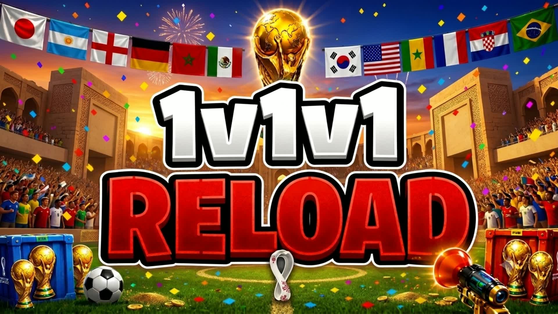 RELOAD 1V1 — Fortnite Creative map
