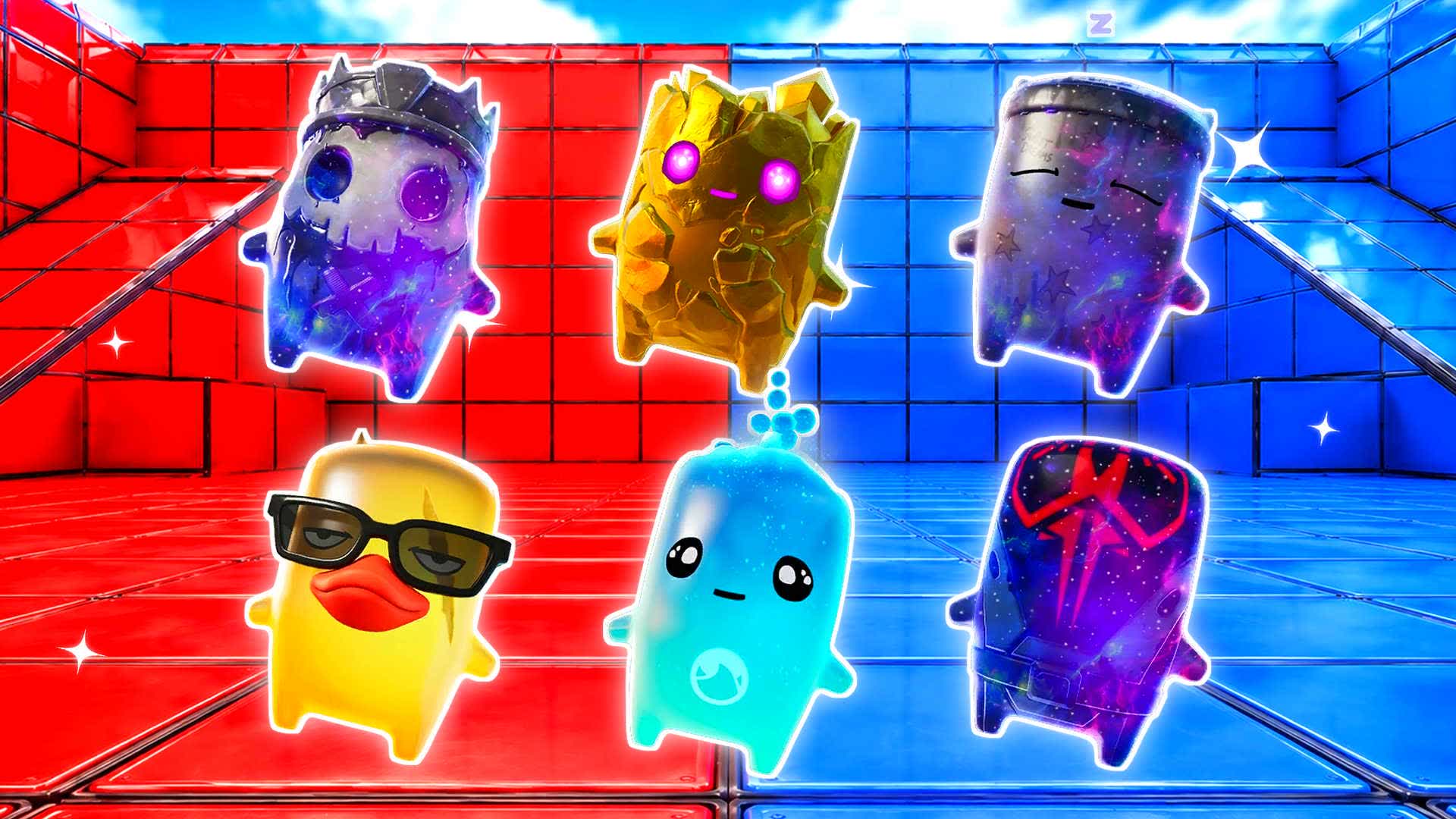 RED VS BLUE WATCH THEN ADVANCE π΄π΅ β Fortnite Creative map