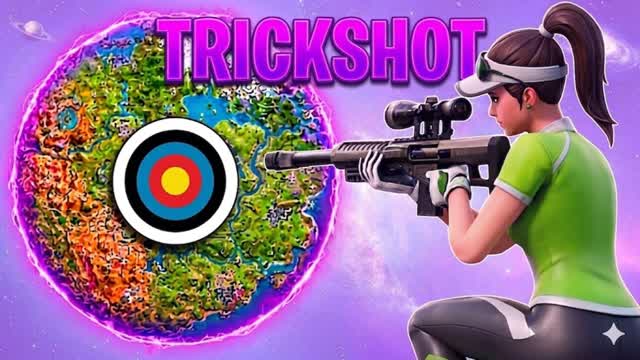 SUPER UNC CRAZY TRICKSHOT — Fortnite Creative map