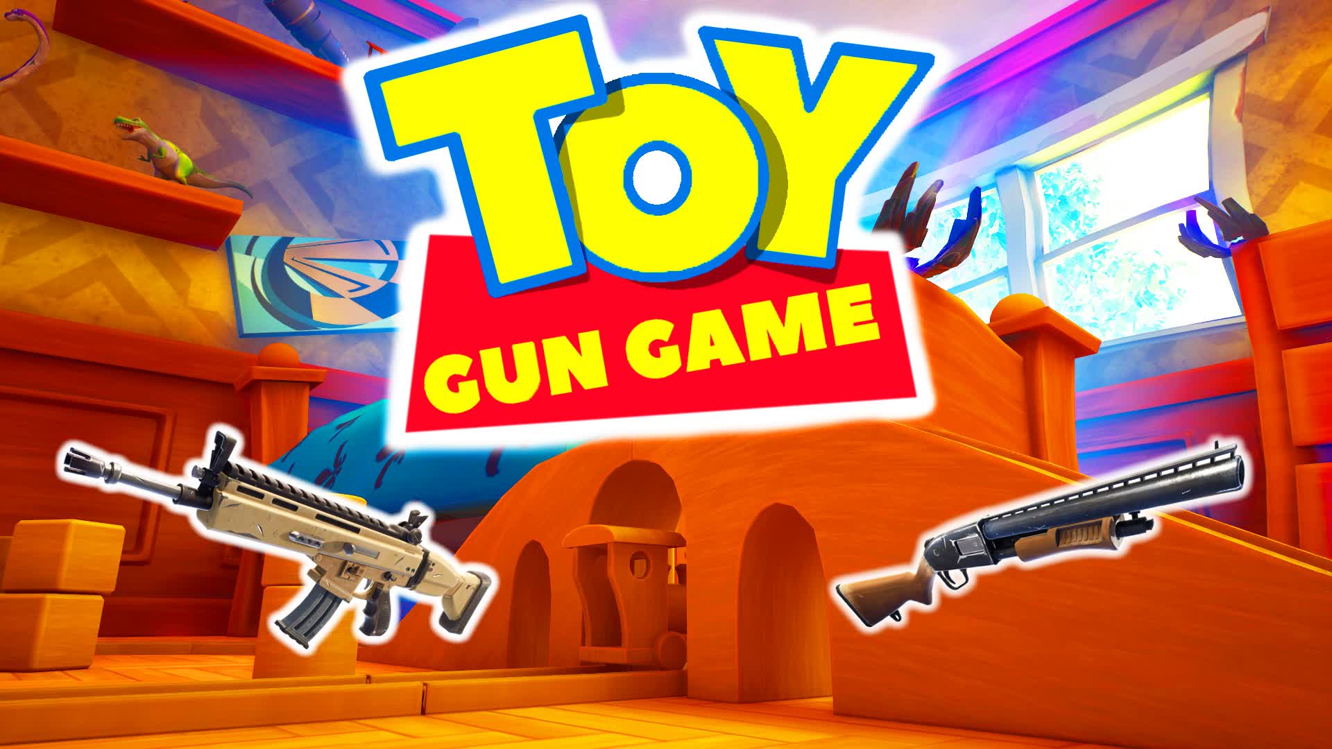 ๐งธToy Gun Game ๐๏ธ One Shot โ Fortnite Creative map