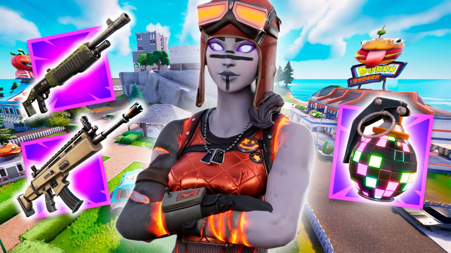CityPark - Zero Build, Zone Wars — Fortnite Creative map