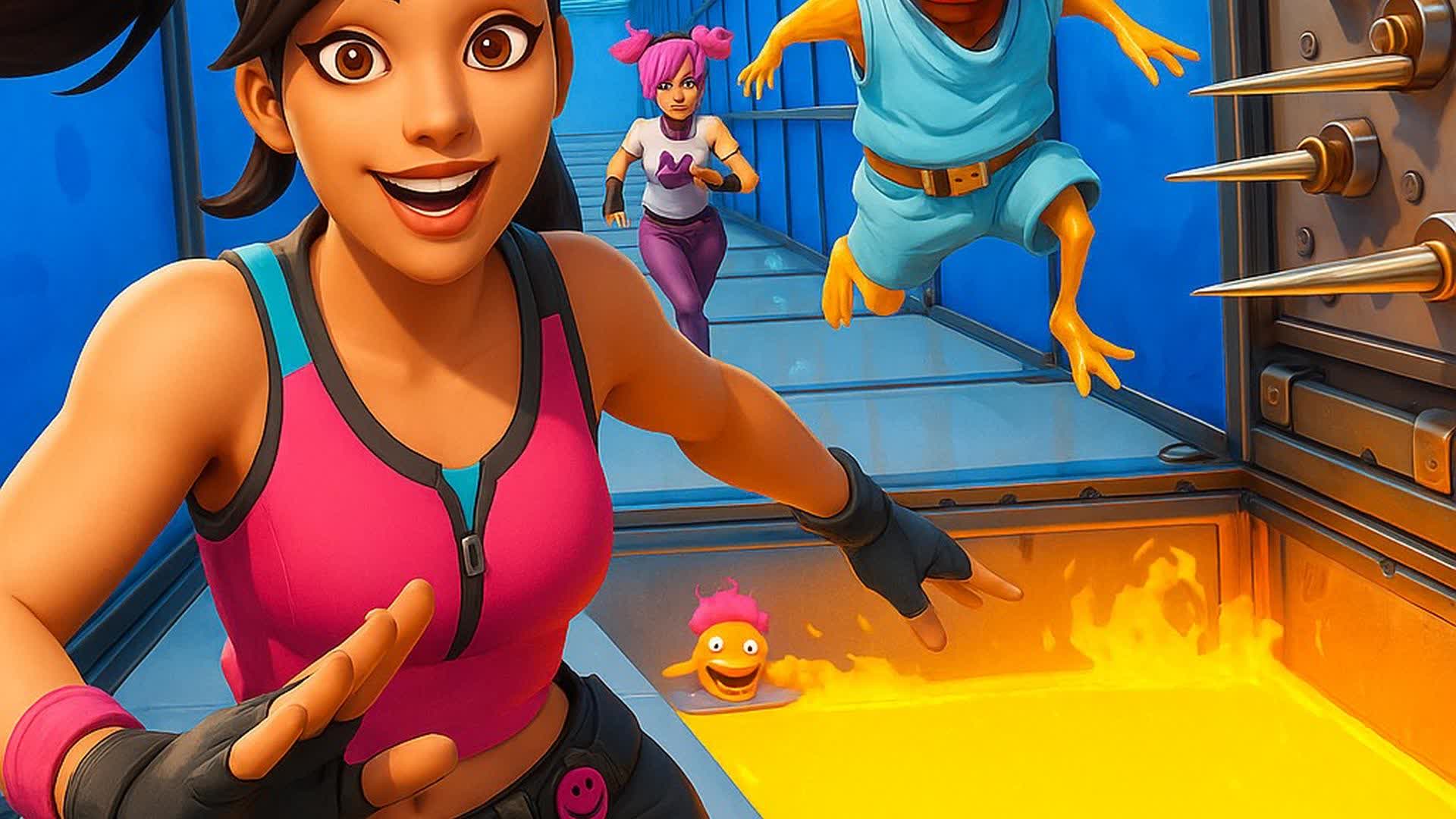 Parkour — Fortnite Creative map