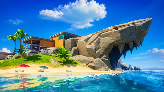 The Shark OG - Gun Game β Fortnite Creative map