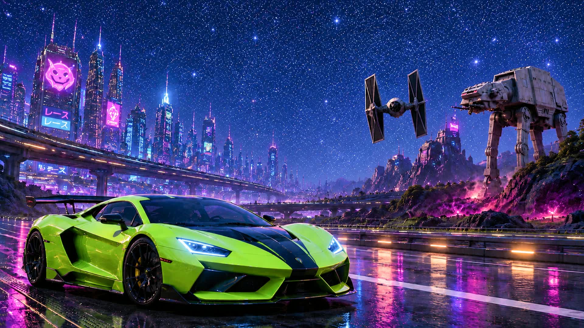 GALACTIC DRIVE CITY π β Fortnite Creative map