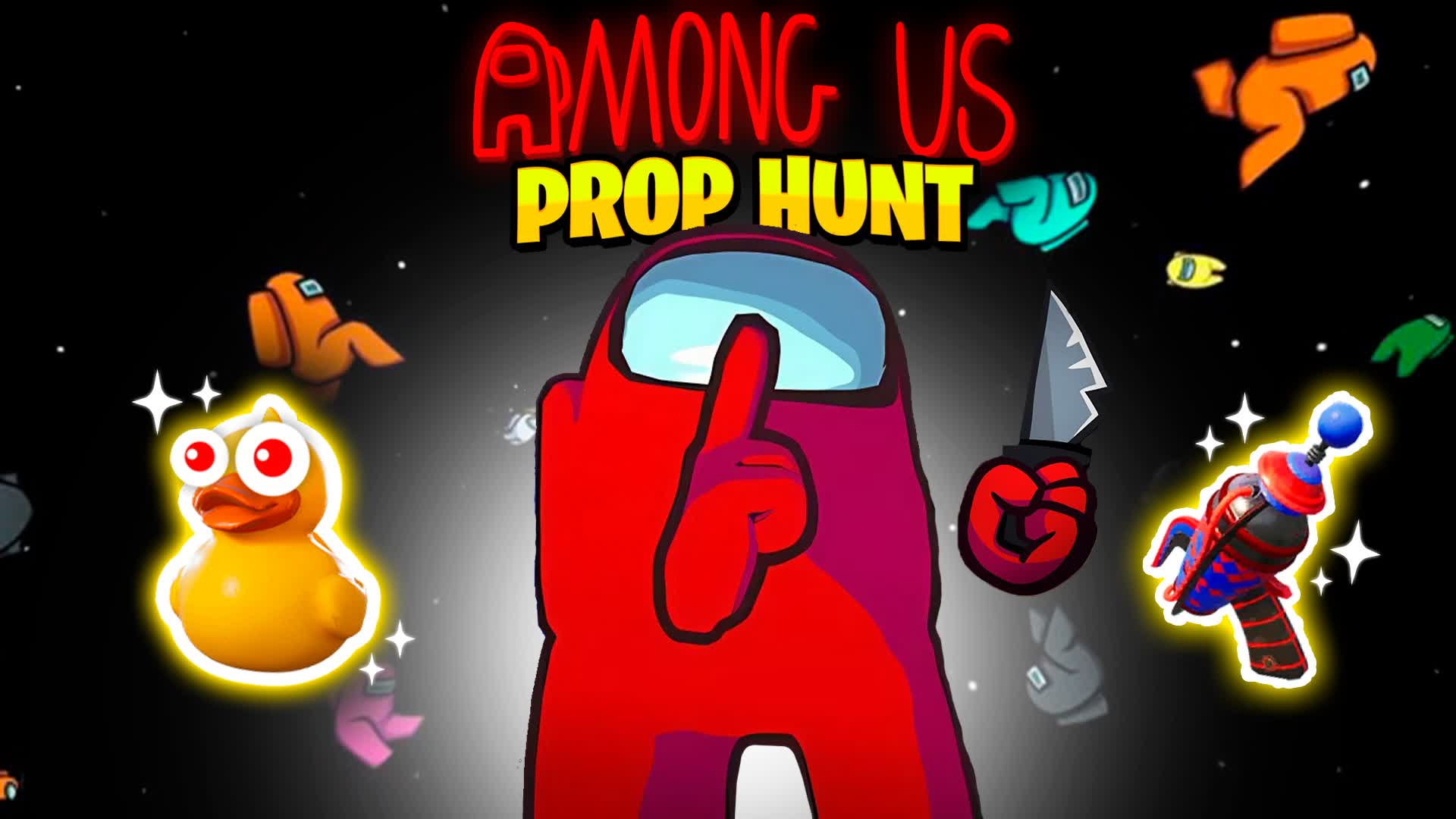 THE AMONG US PROP HUNT β Fortnite Creative map
