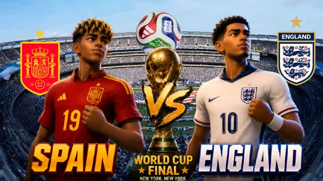 SPAIN vs ENGLAND NY FINAL WORLD CUP 2026 โ Fortnite Creative map
