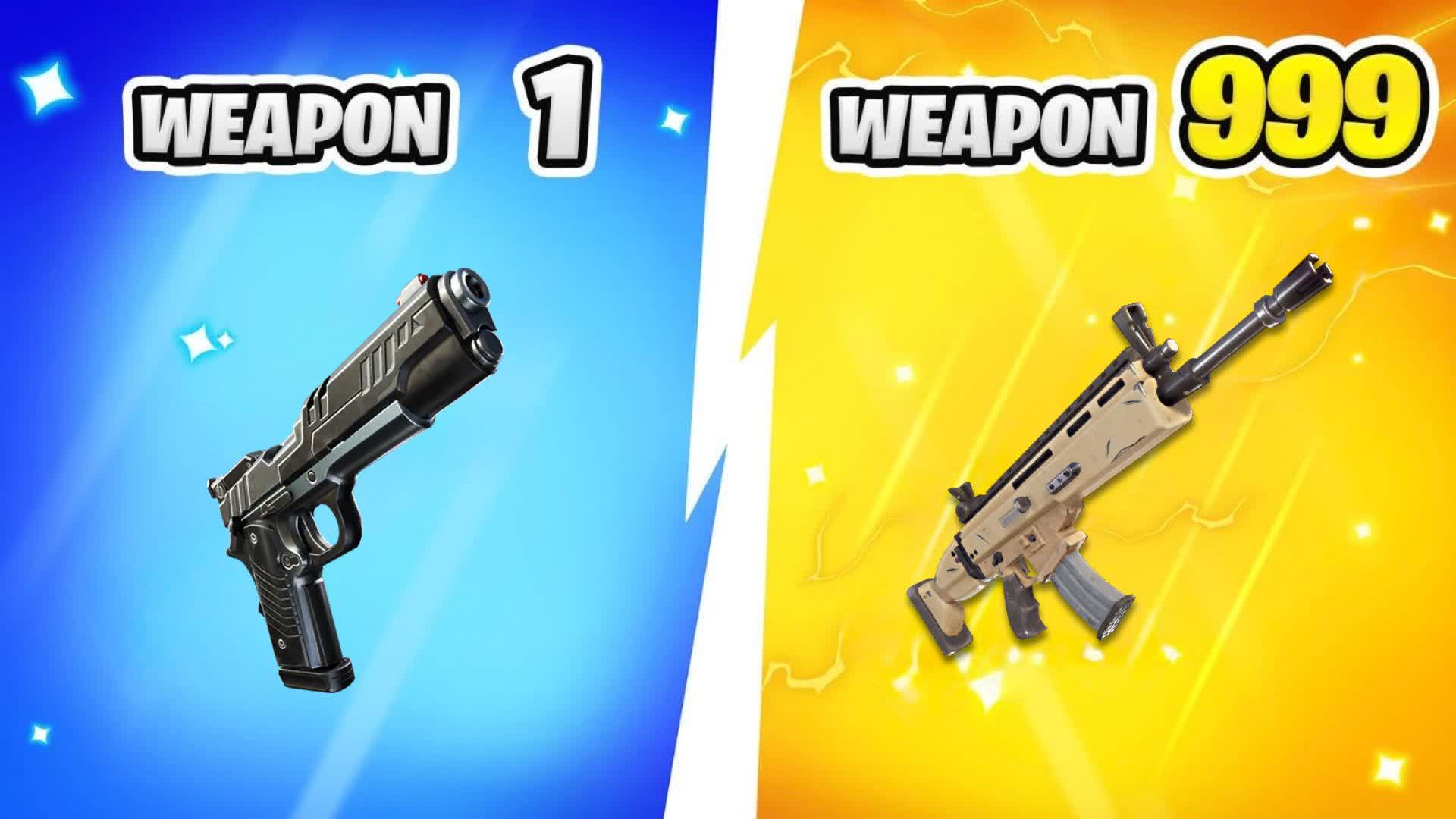 WINTER GUN GAME — Fortnite Creative map