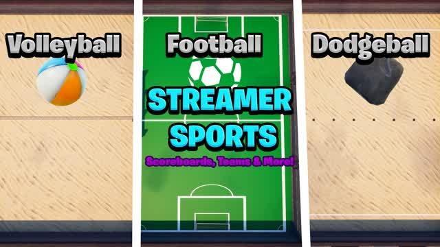 Streamer Sports — Fortnite Creative map
