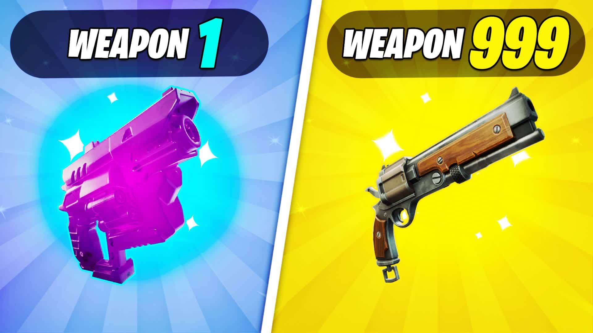 ๐GUN GAME ๐ฏONE SHOT โ Fortnite Creative map