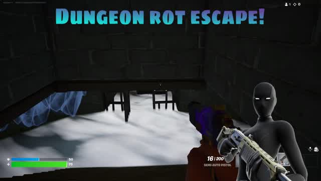 Dungeon Rot escape — Fortnite Creative map