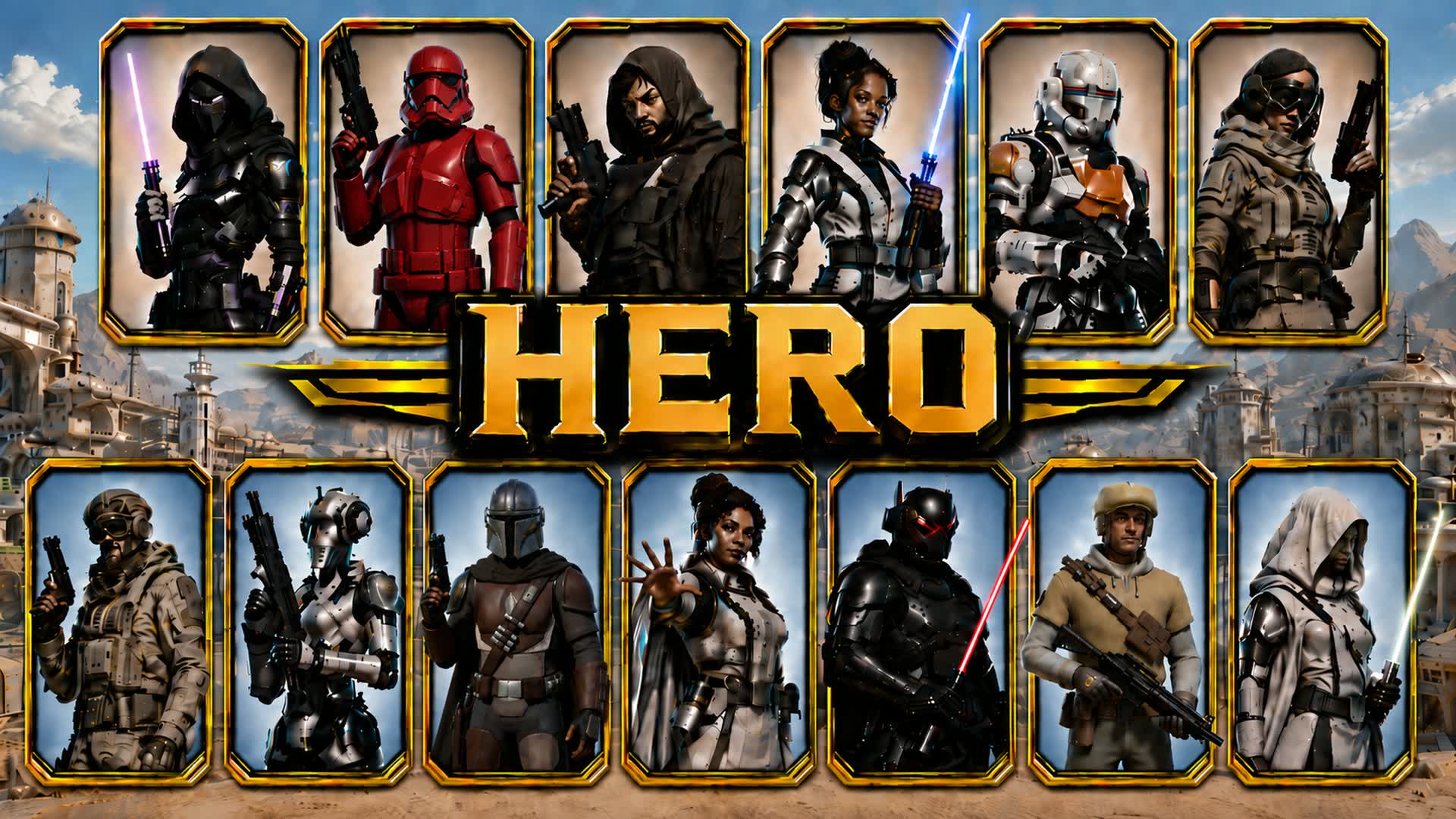HEROES: NEVARRO 4v4 — Fortnite Creative map