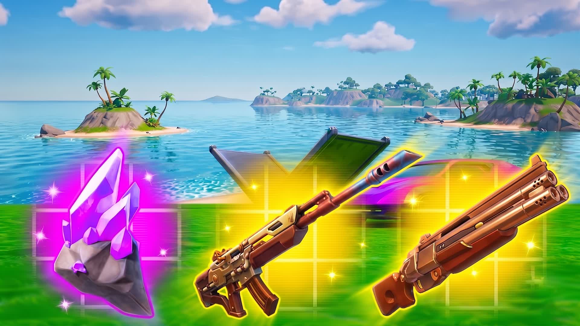 1V1 EVERY GUN — Fortnite Creative map