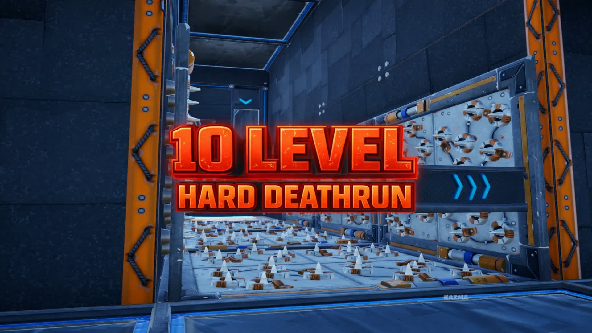 ⭐⭐ 10 LEVEL HARD DEATHRUN / ripuz — Fortnite Creative map