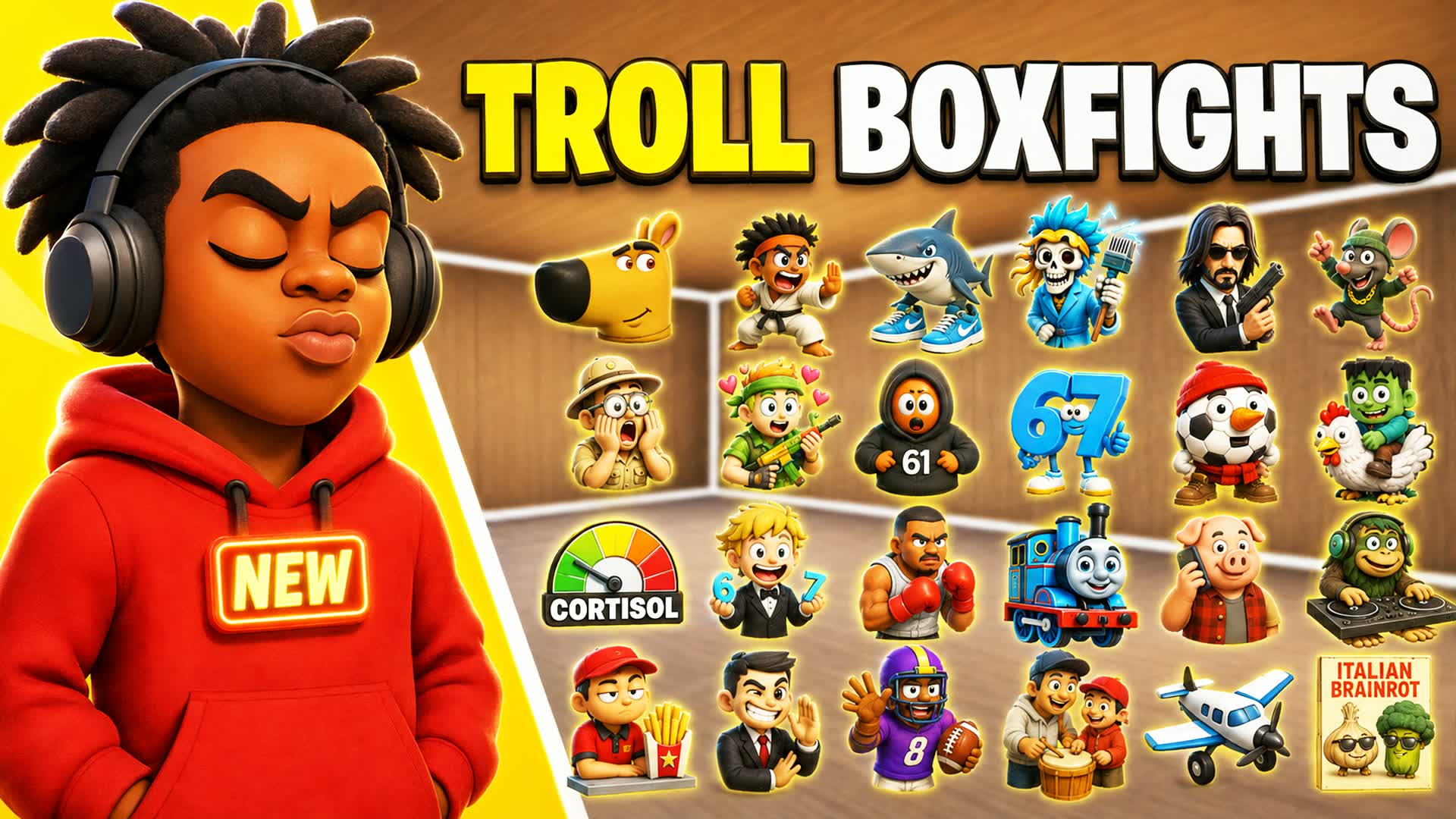 TROLL BOX PVP - BOX FIGHTS (wpgg) โ Fortnite Creative map