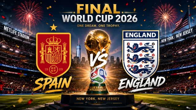 ENGLAND vs SPAIN FINAL WORLD CUP 26 — Fortnite Creative map