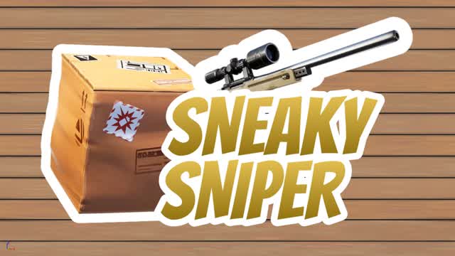 Sneaky Sniper — Fortnite Creative map