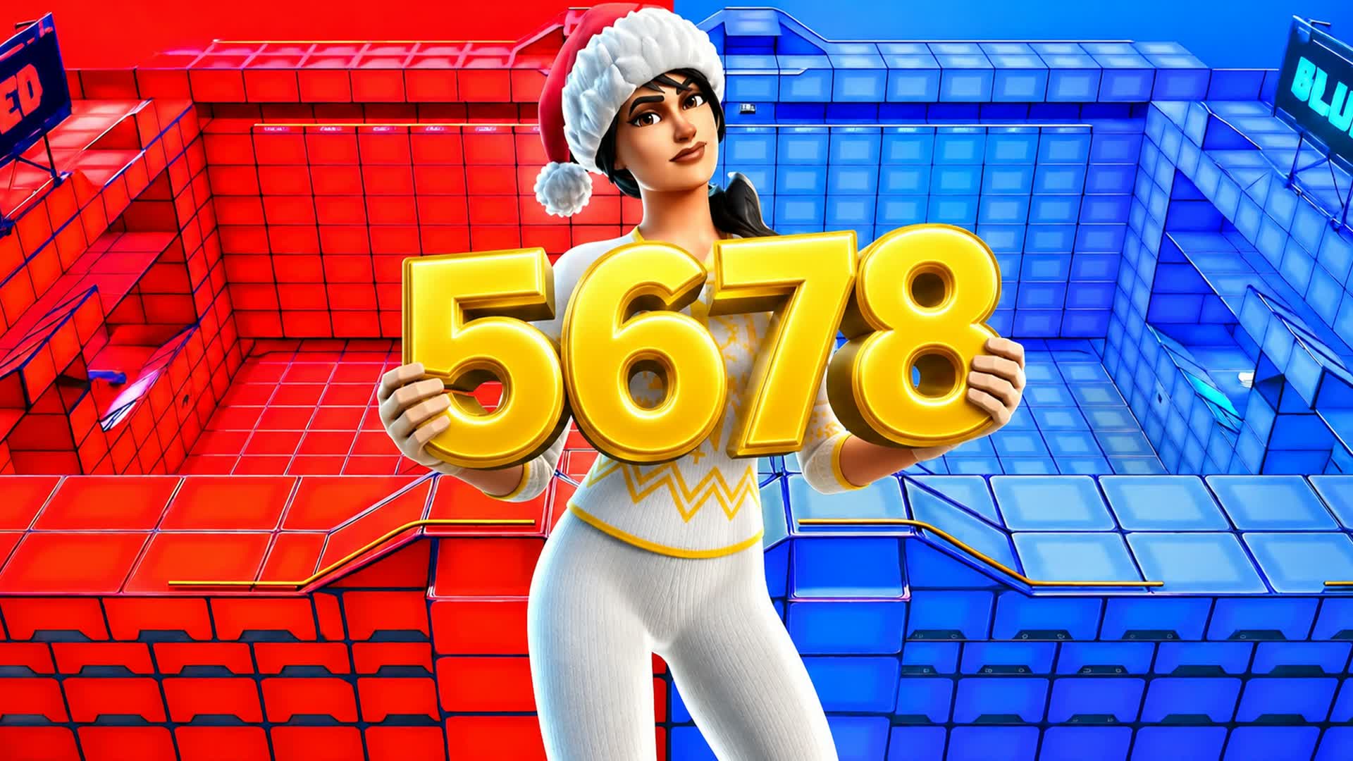 RED VS BLUE ๐ด๐ต (5678) โ Fortnite Creative map