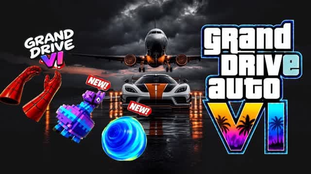 DRIVE BUILD CITY GRAND β Fortnite Creative map