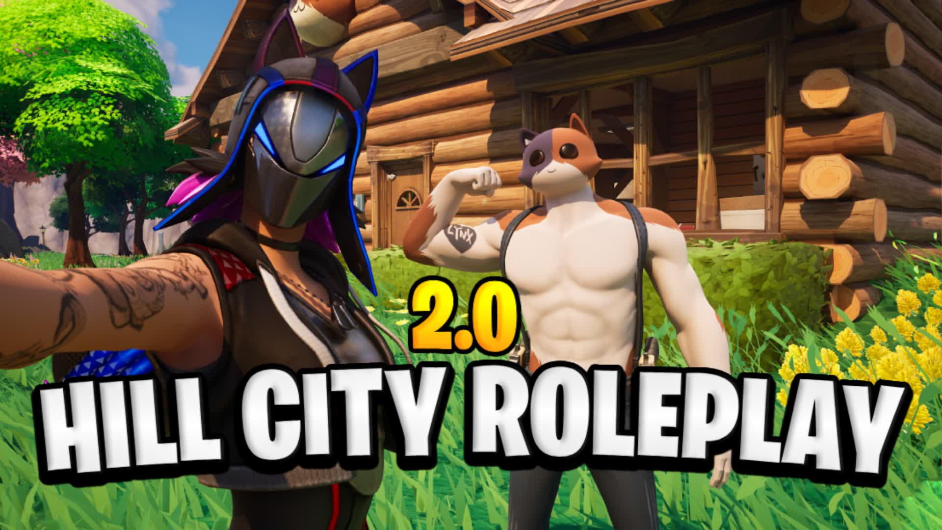 ποΈ HILL CITY ROLEPLAY 2.0 β Fortnite Creative map