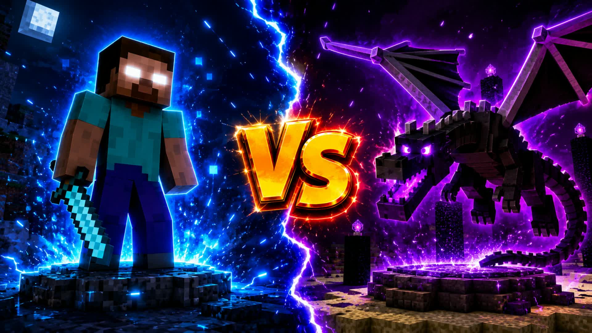 SUPER HEROBRINE VS ENDER DRAGON ๐ด๐ต โ Fortnite Creative map