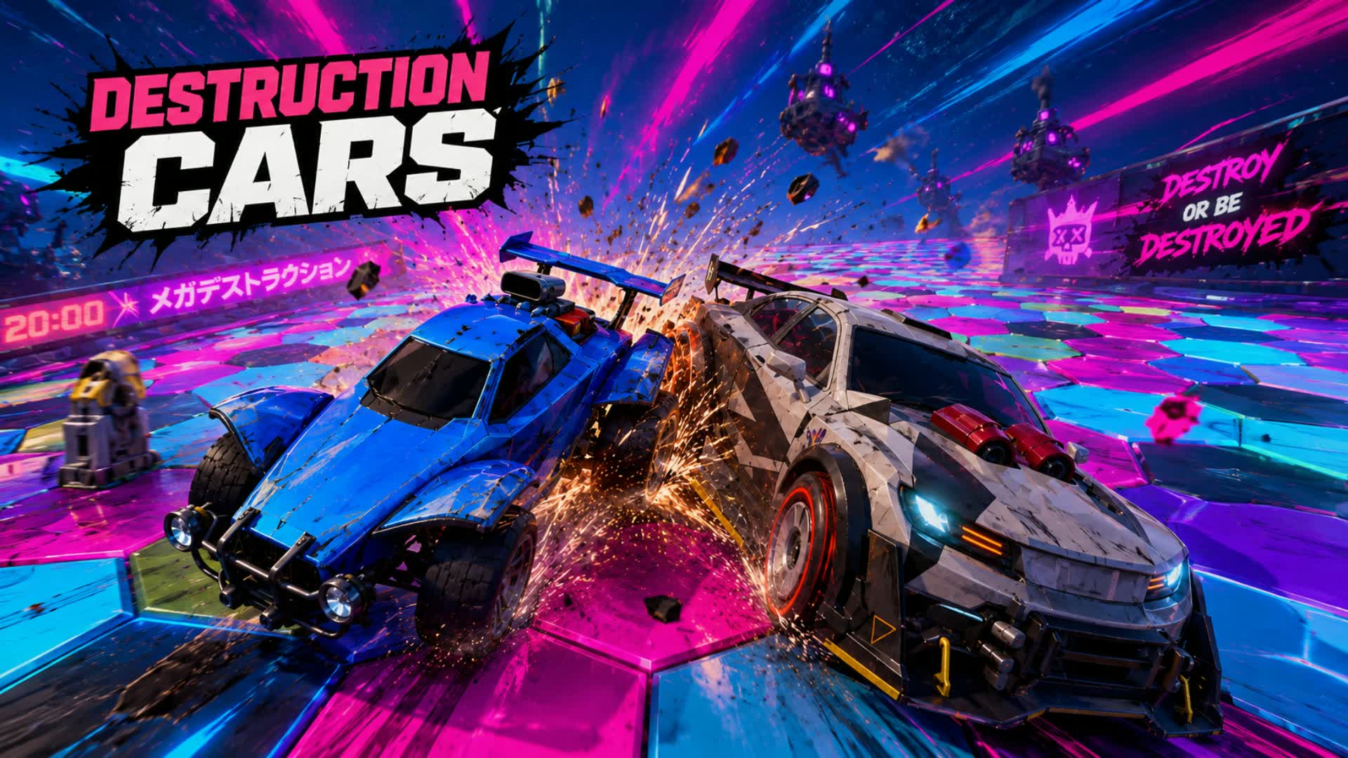 Destruction Cars β Fortnite Creative map
