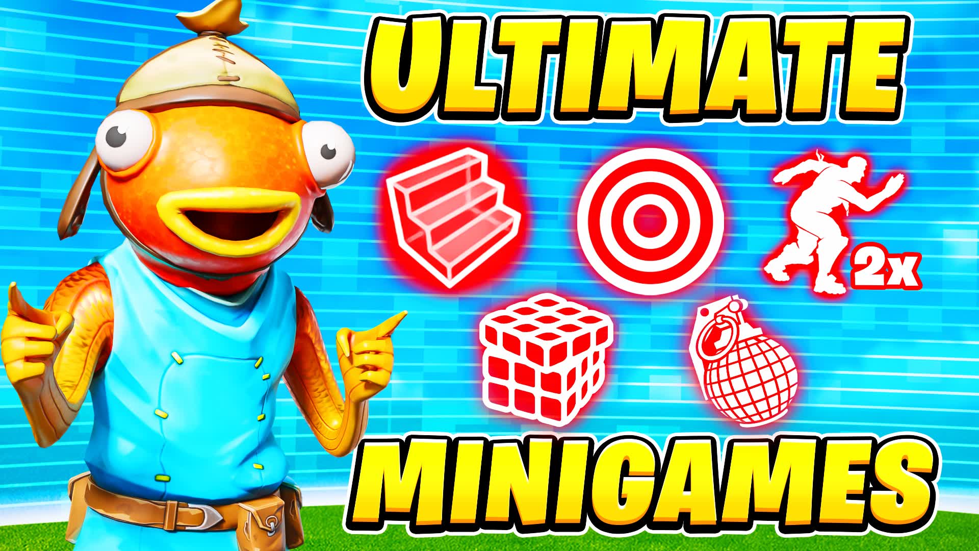 STREAMER MINIGAMES — Fortnite Creative map