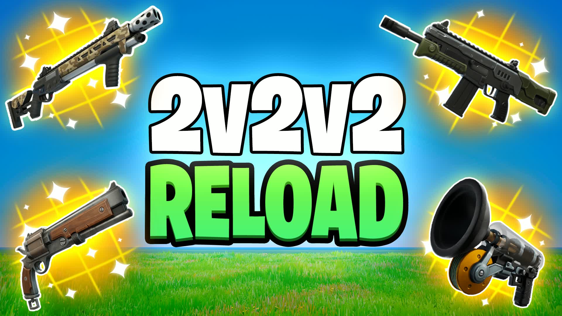 1v1v1 Reload Free For All - リロード乱戦場 — Fortnite Creative map