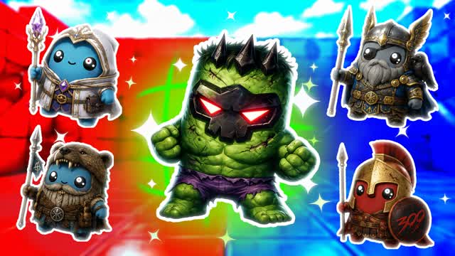 RED VS BLUE ๐ด๐ต SAMUEL โ Fortnite Creative map