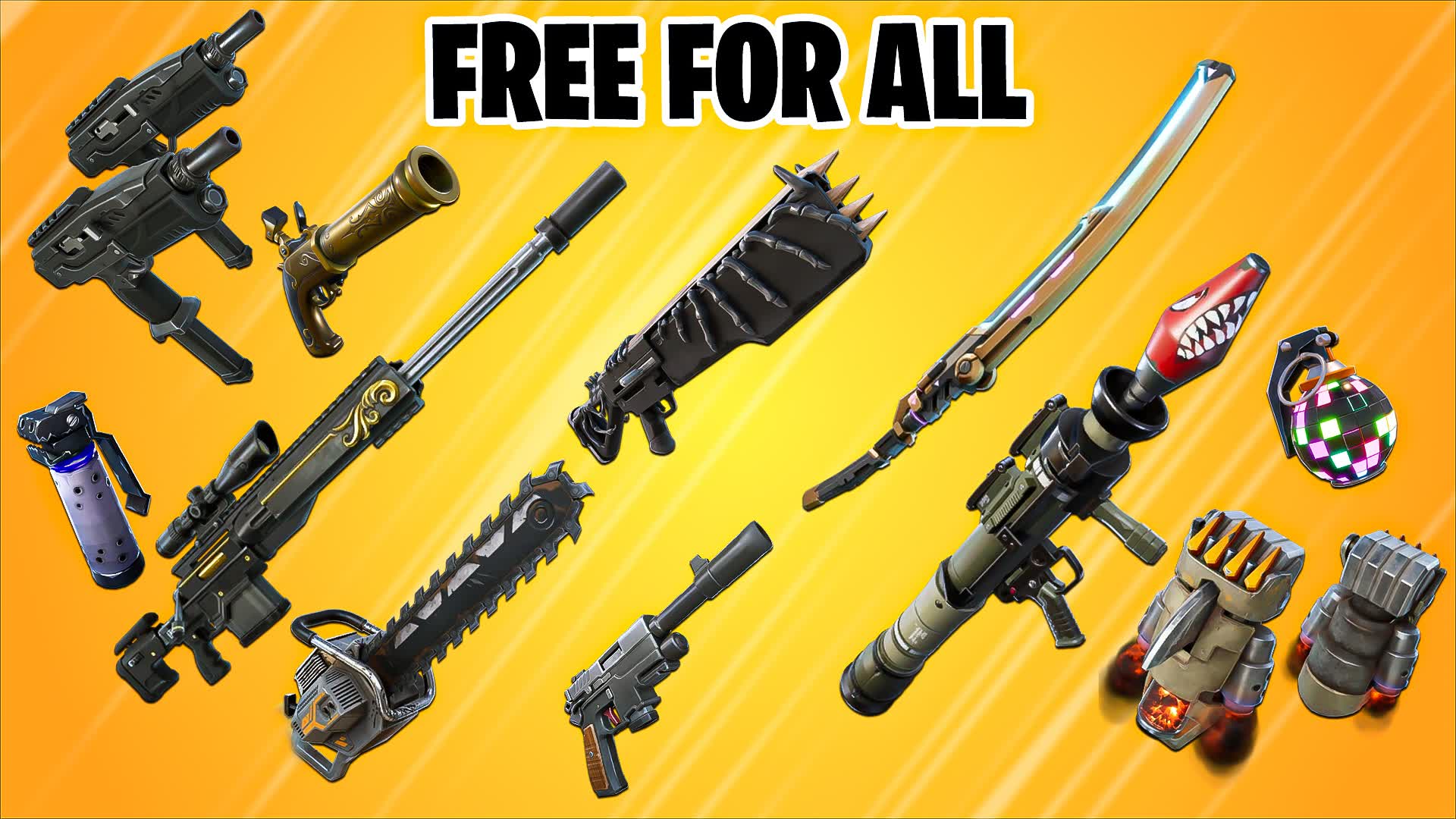🏆The Best Free For All🎯 — Fortnite Creative map