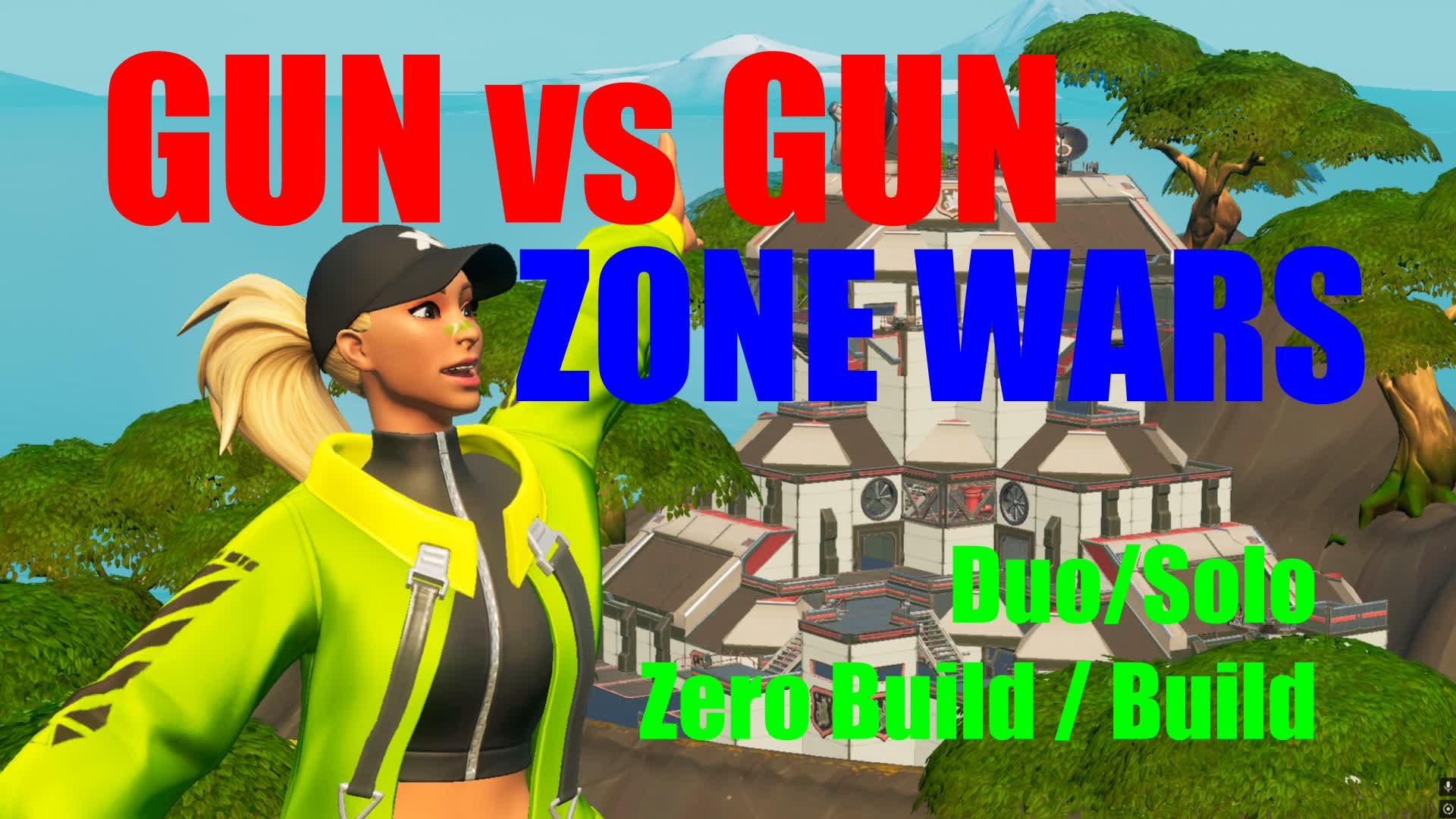 GUN vs GUN ZONE WARS C7S3 — Fortnite Creative map