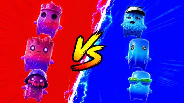 RED VS BLUE TITANRUSH🔴🔵MGRP982 — Fortnite Creative map