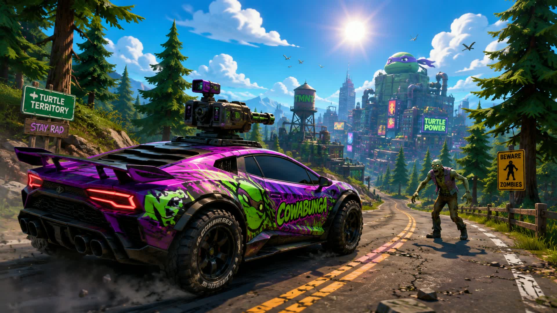 Season 3 Runners Drive π βοΈ FFA β Fortnite Creative map