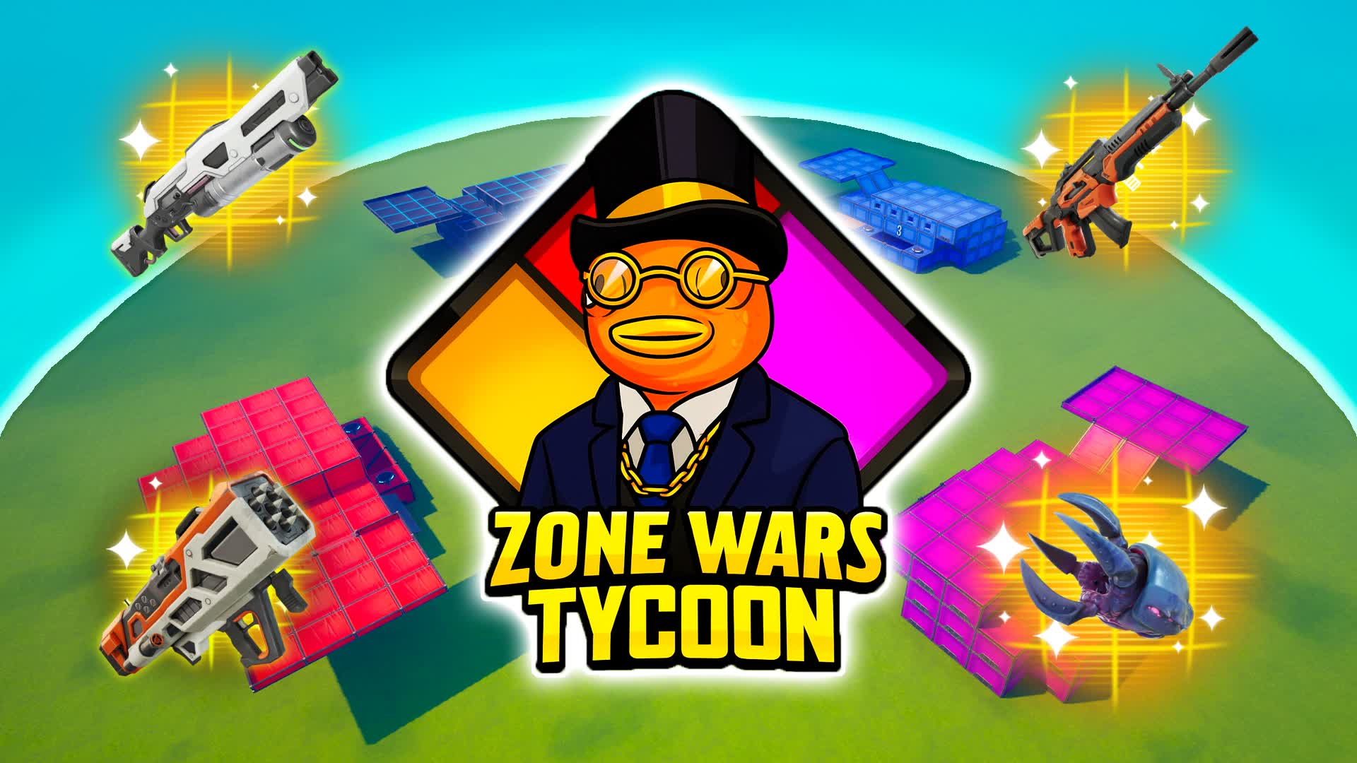 🕴️TYCOON ZONE WARS💼 — Fortnite Creative map