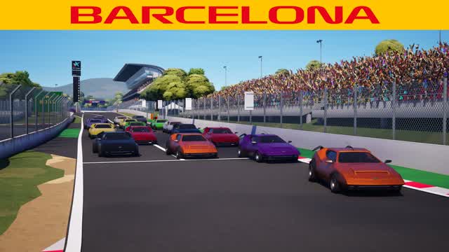 Formula Racing - Barcelona ๐ช๐ธ โ Fortnite Creative map