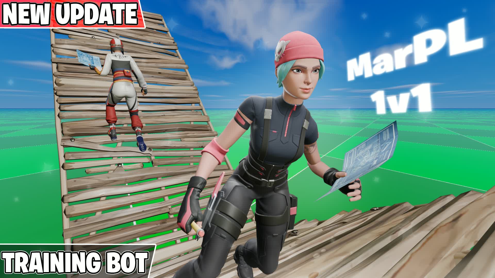 MarPL 1v1 Build fights - FFA — Fortnite Creative map