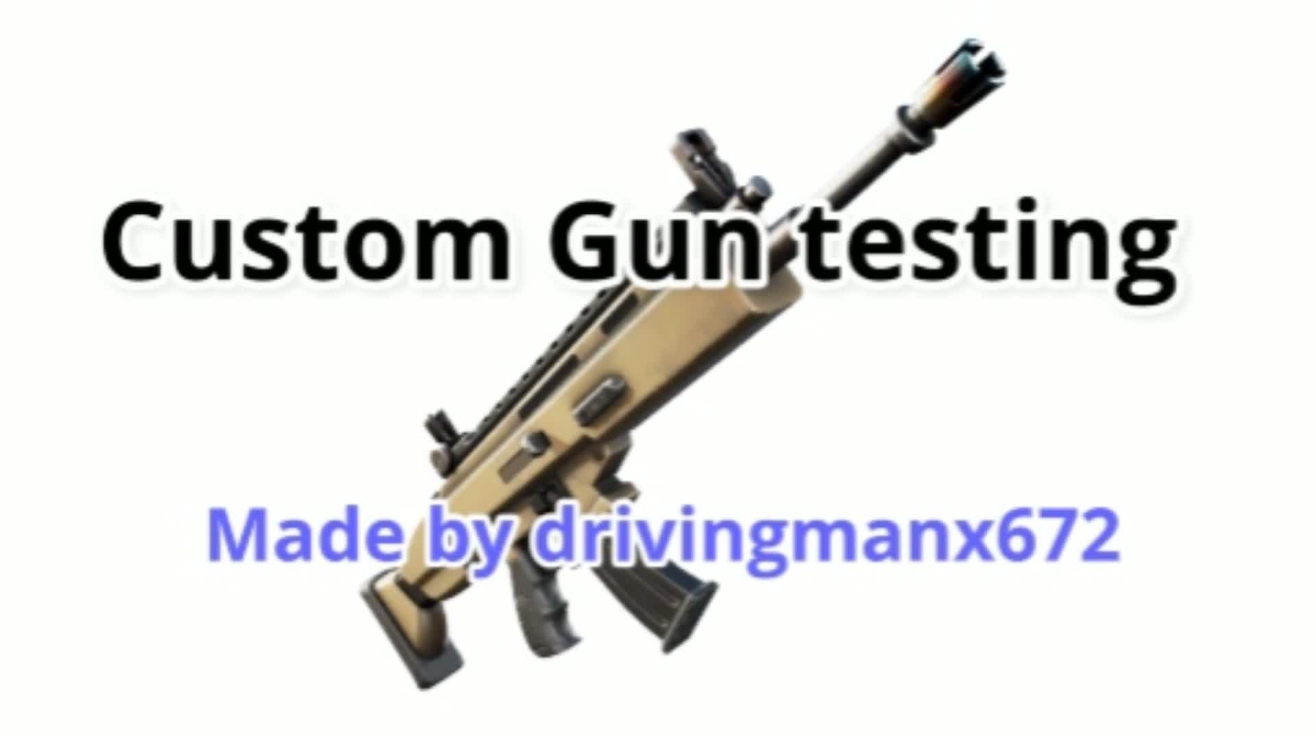 custom gun testing v2.4 — Fortnite Creative map