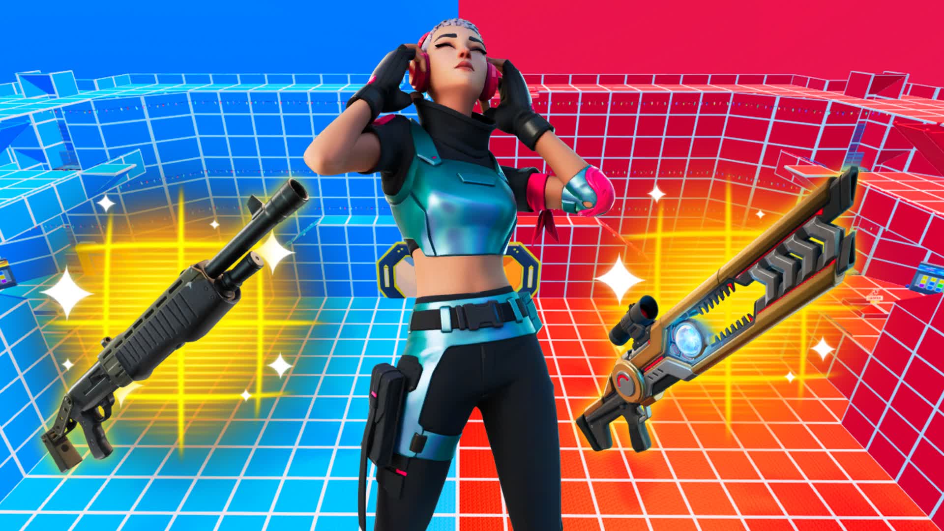 SORO RED BLUE — Fortnite Creative map