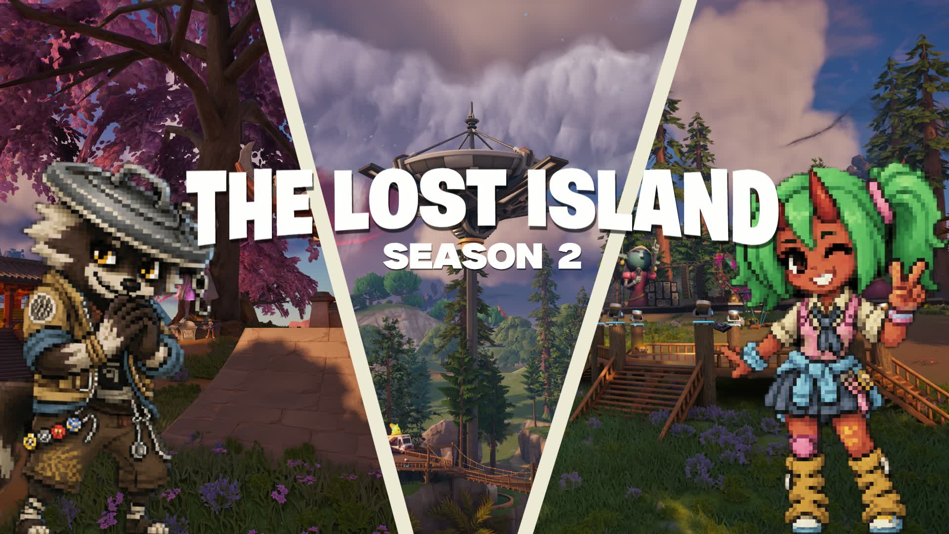 THE LOST ISLAND┃BATTLE ROYALE — Fortnite Creative map