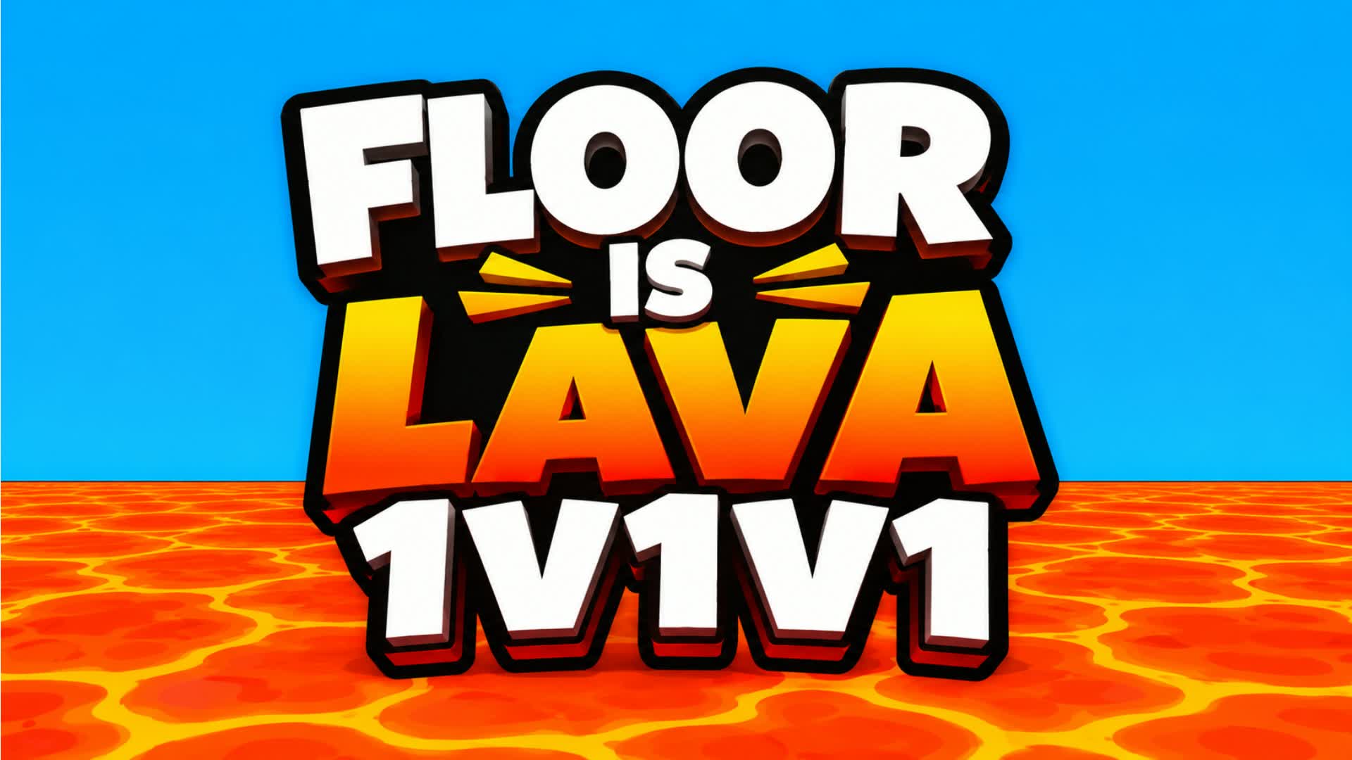 1v1v1 Floor is Lava 1v1 🌋 — Fortnite Creative map