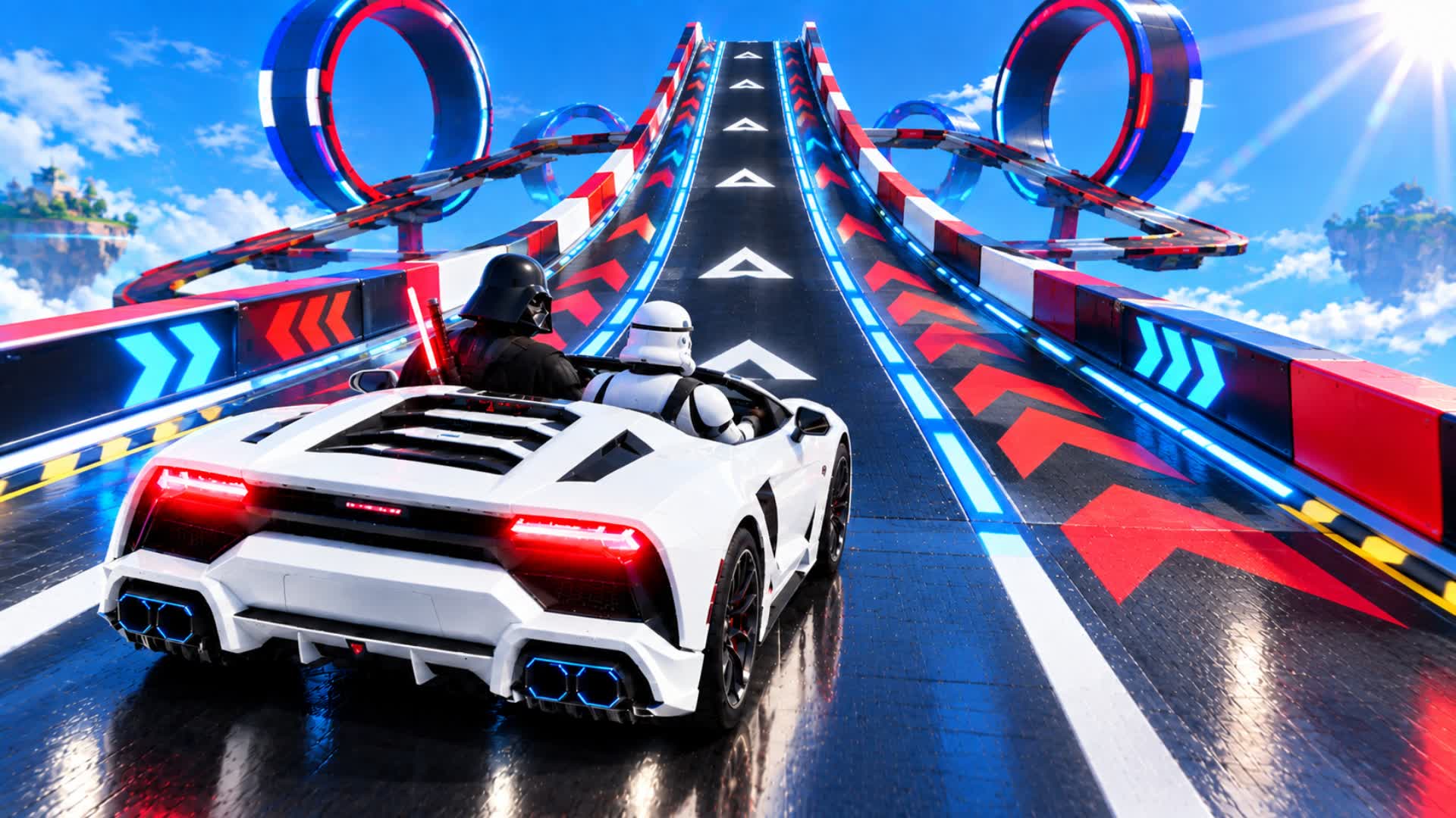 MEGA CAR STUNTS - CAR GAME — Fortnite Creative map