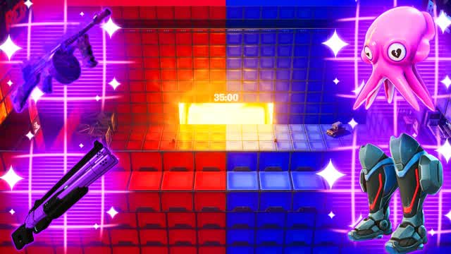 RVB🔴VS🔵 — Fortnite Creative map